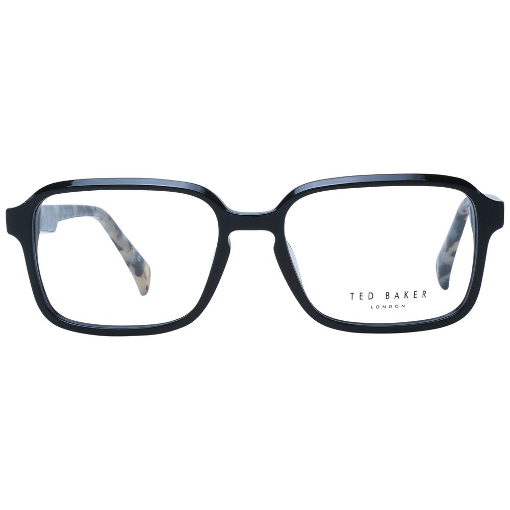 Ted Baker Men’s Optical Frames – Black Rectangle Full-Rim