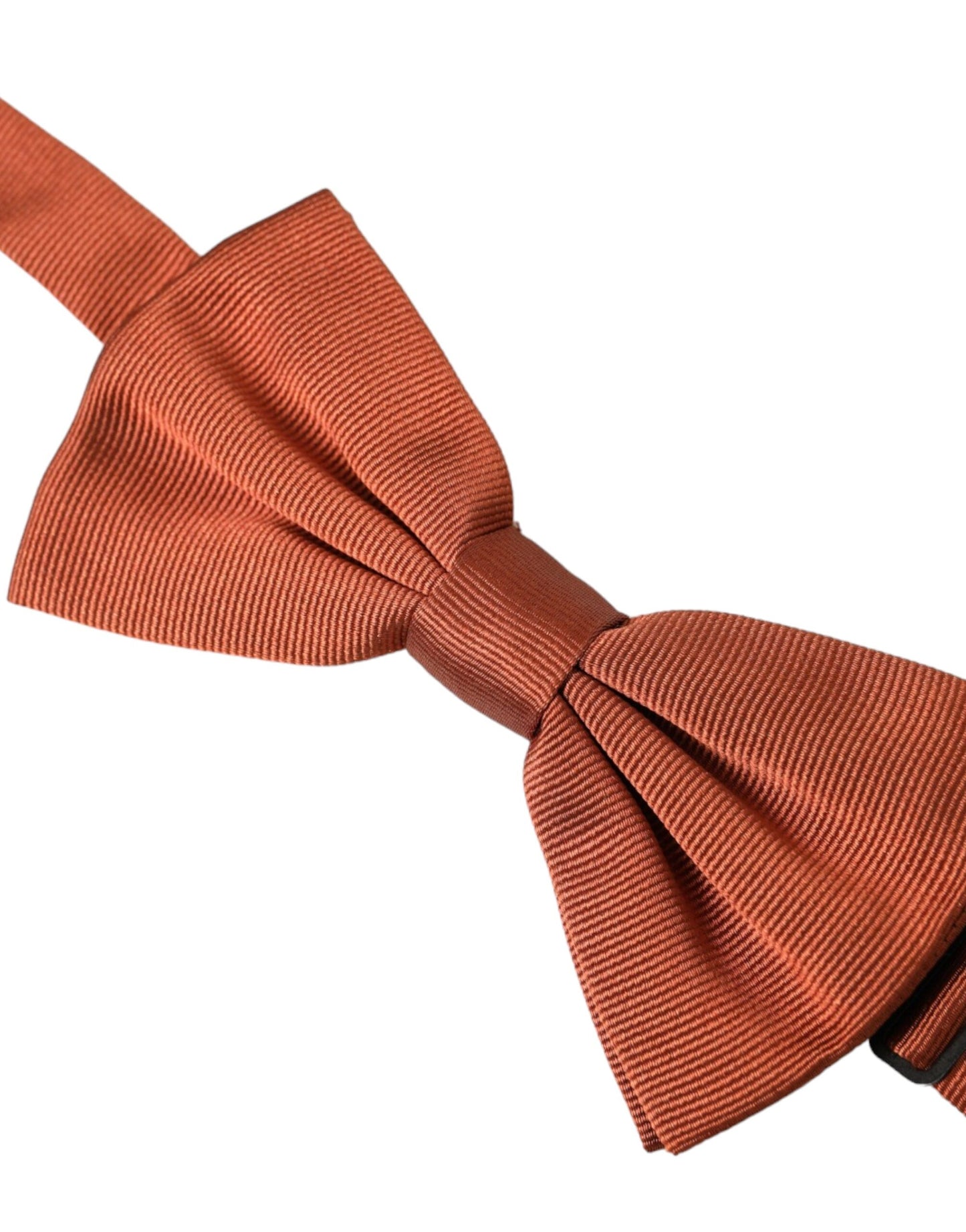 - Brown Silk Adjustable Neck Men Bow Tie