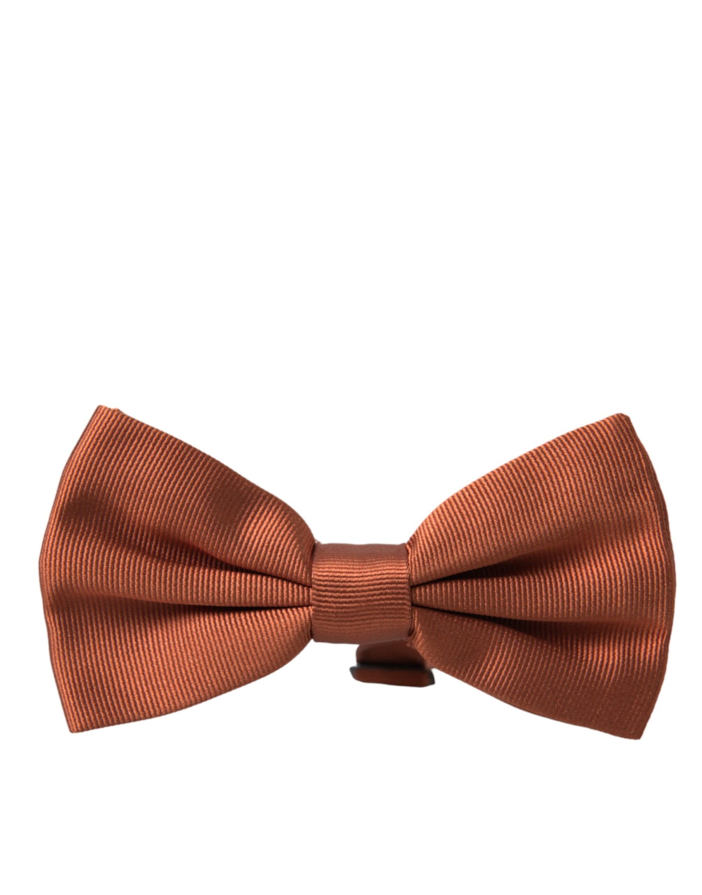 - Brown Silk Adjustable Neck Men Bow Tie