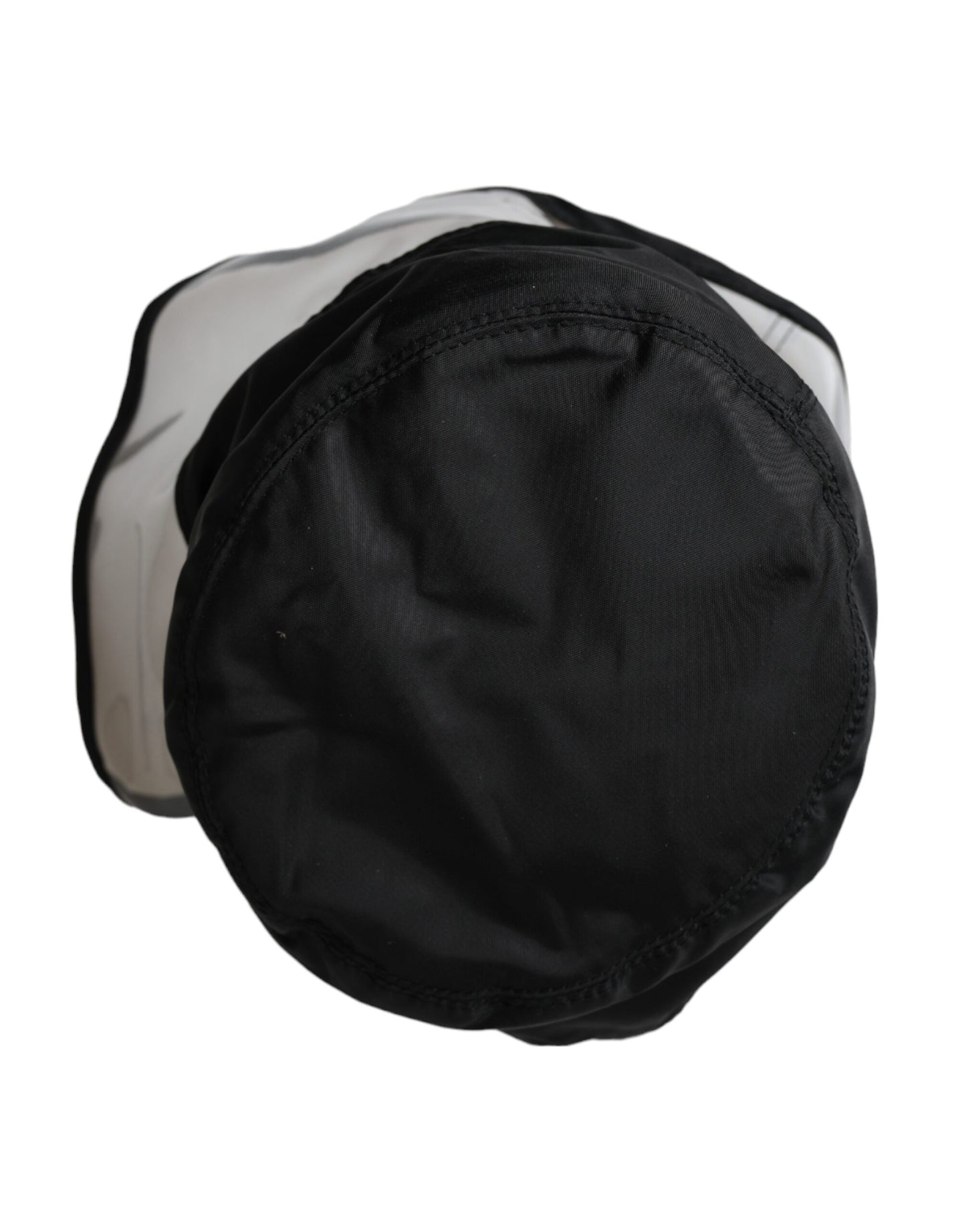 - Black Polyester Plastic Bucket Hat Men