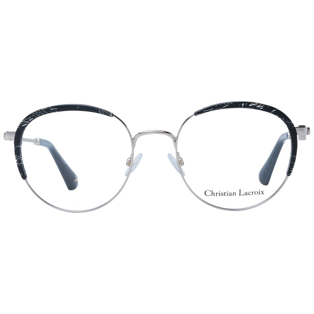Christian Lacroix Women’s Optical Glasses – Black Round Frame, 51mm