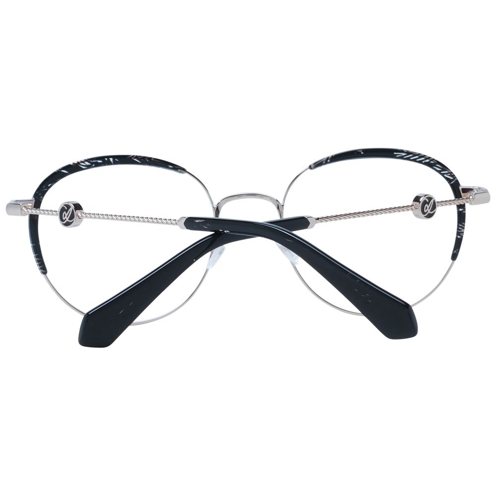 Christian Lacroix Women’s Optical Glasses – Black Round Frame, 51mm