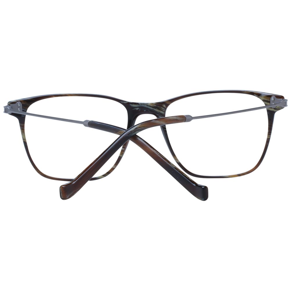 Hackett Brown Men’s Optical Frames – Stylish Full-Rim Design