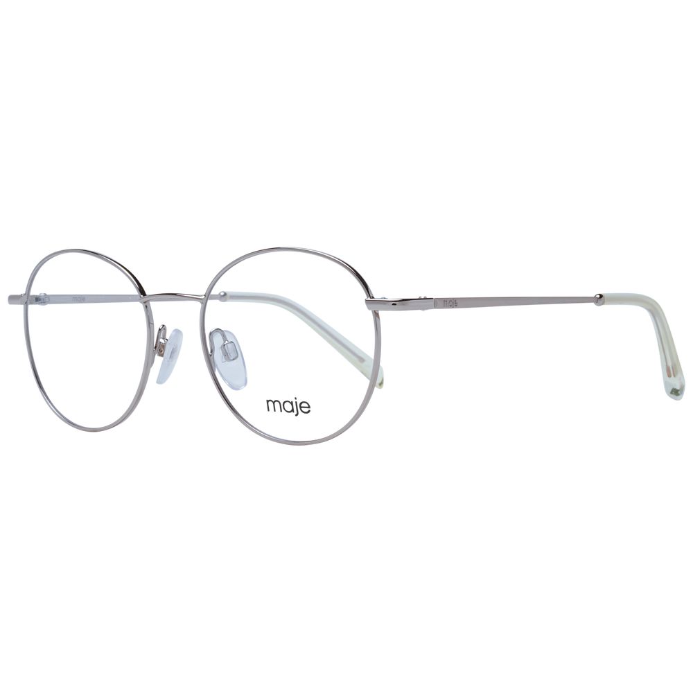 Maje Women’s Optical Frames – Gold Round Design, 48mm