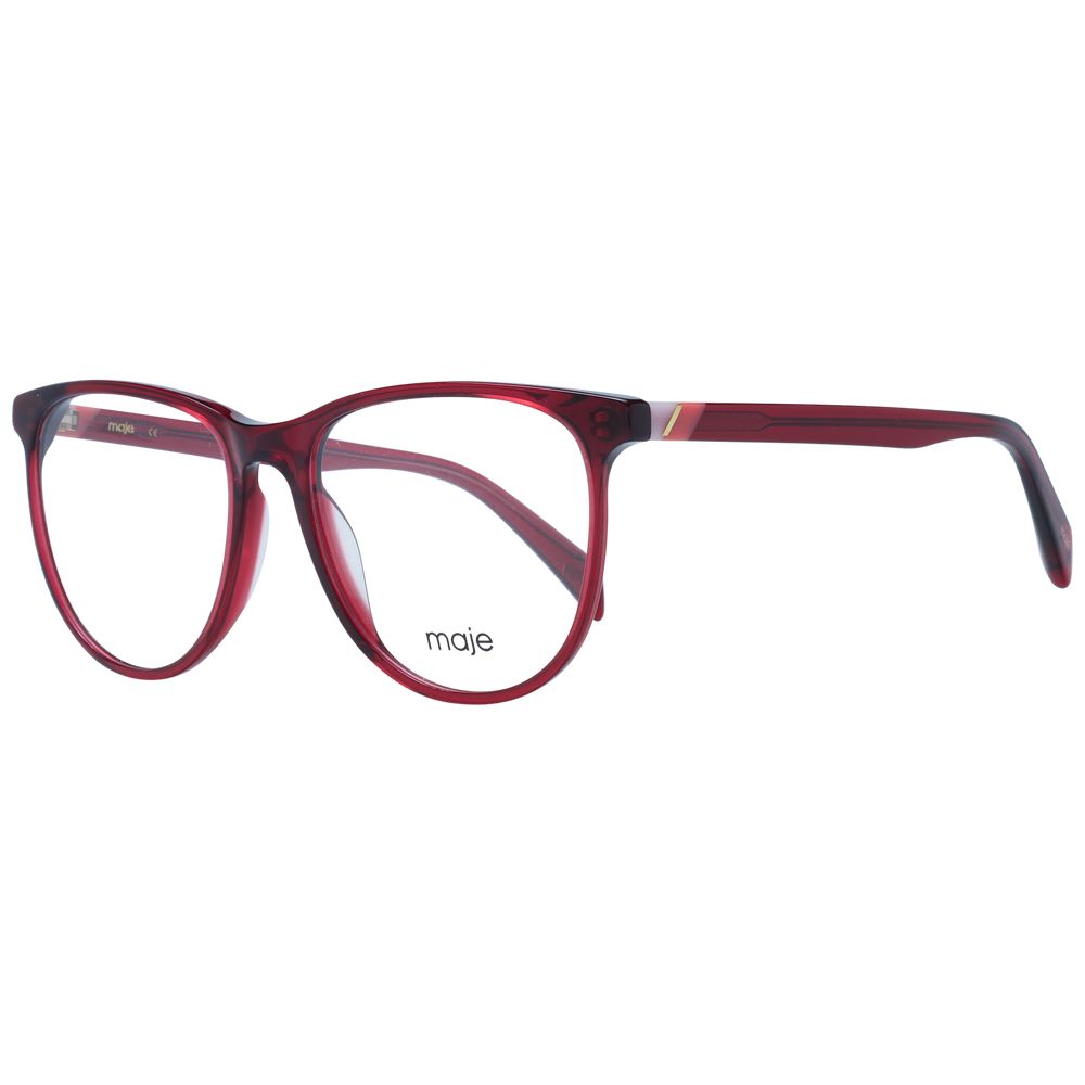 Maje Women’s Optical Glasses – Red Round Frame, 53mm