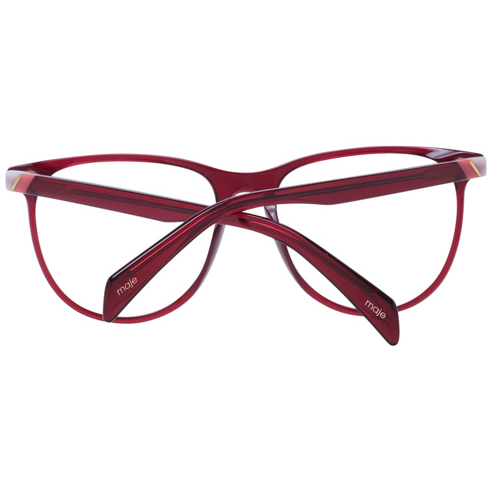 Maje Women’s Optical Glasses – Red Round Frame, 53mm