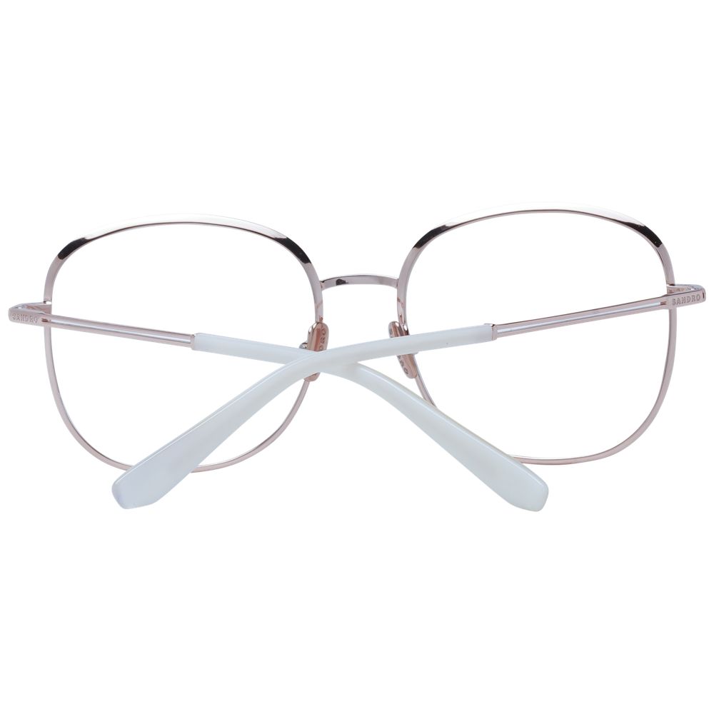 Sandro Women's Optical Glasses – White Square Frame, 53mm