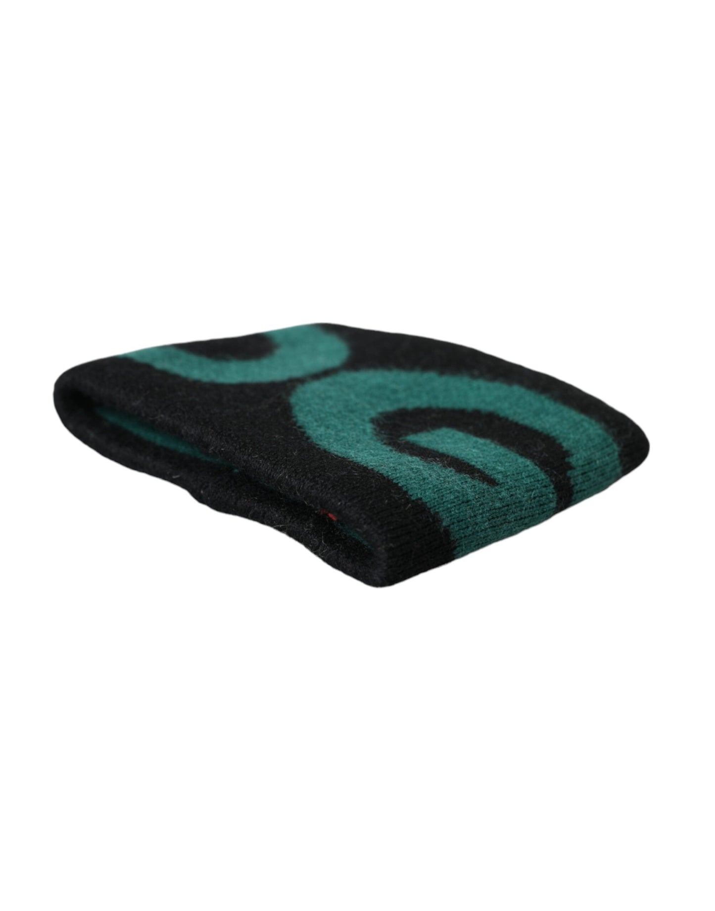 - Black Green Wool Logo #DGMILLENNIALS Wristband