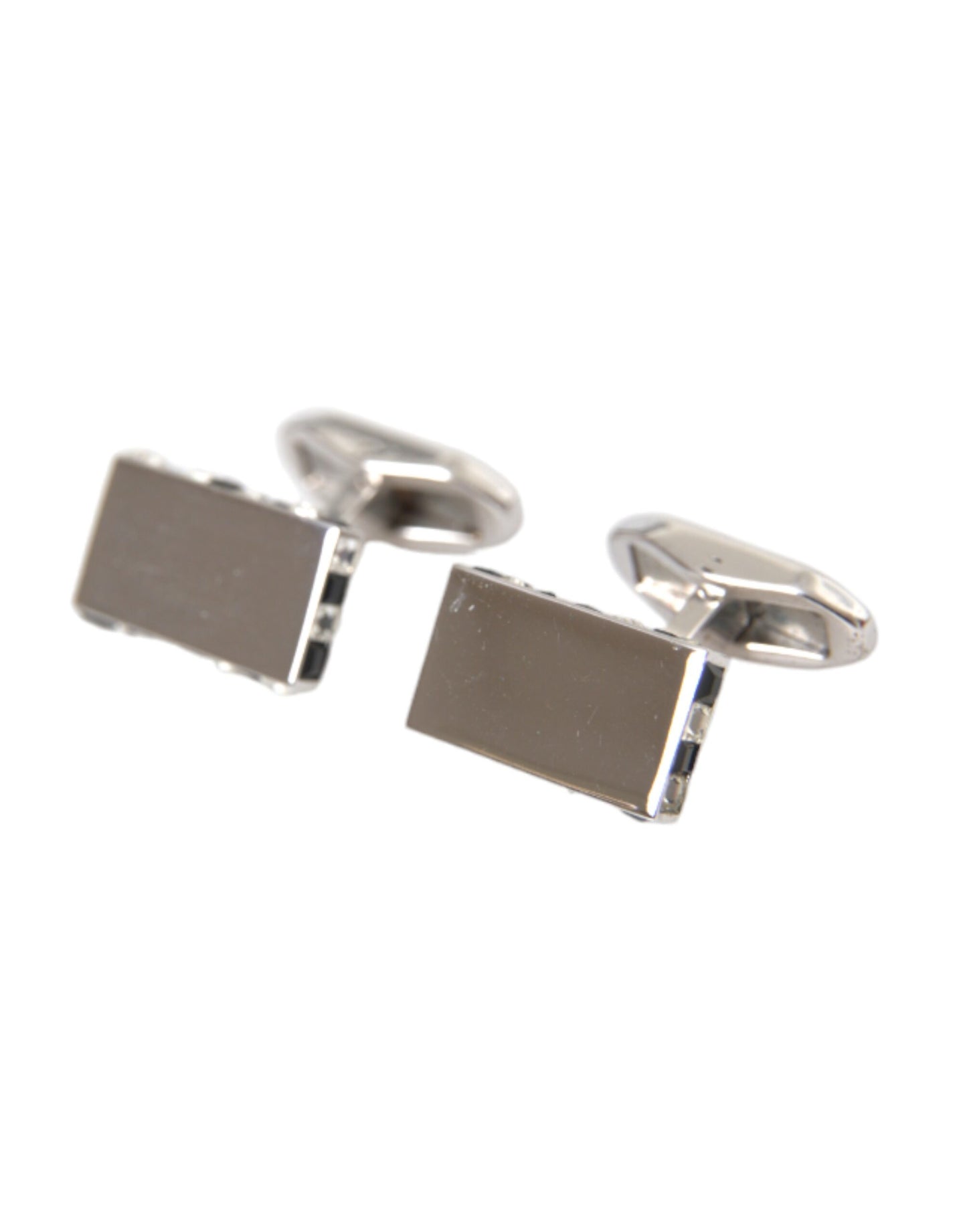 Silver Plated Metal Brass Pin Men Cufflinks - The Luxe Alliance