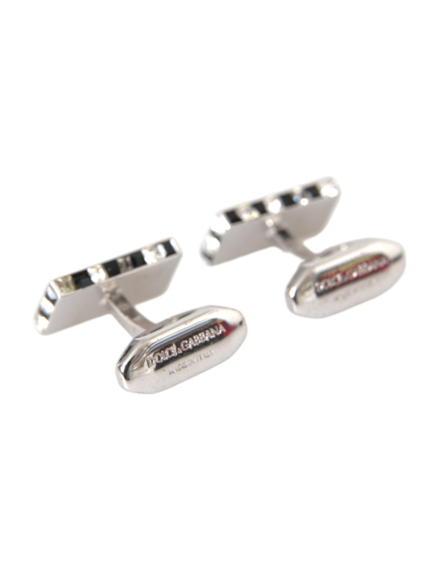 Silver Plated Metal Brass Pin Men Cufflinks - The Luxe Alliance