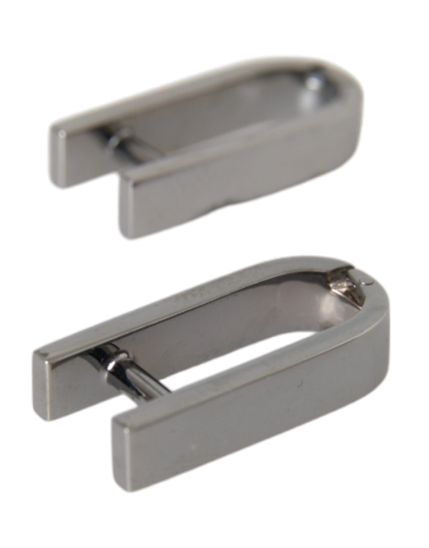 - Silver Plated Metal Brass Pin Men Cufflinks