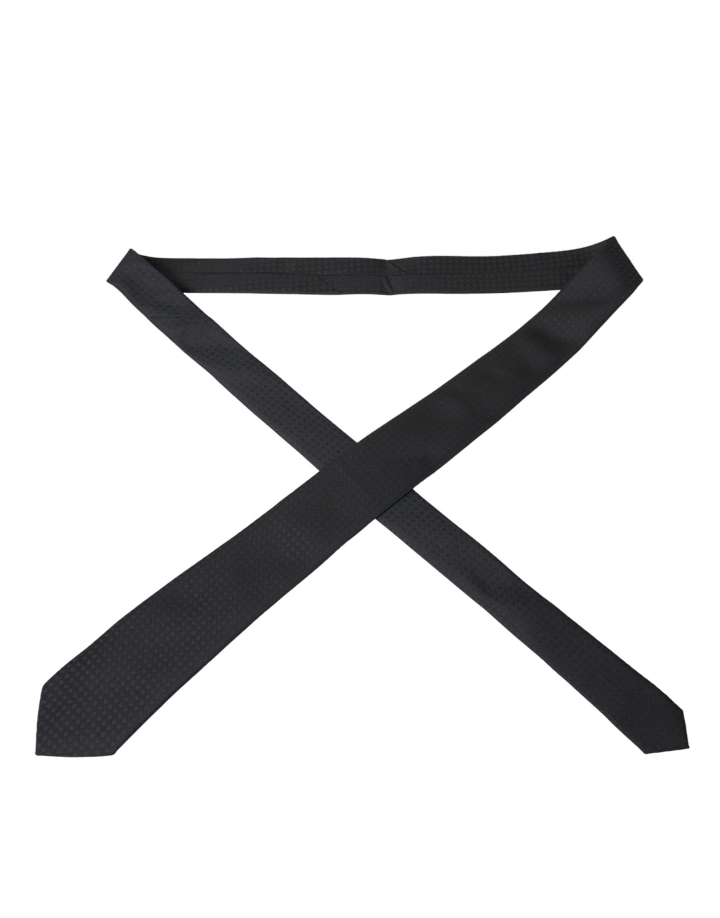 - Black 100% Silk Adjustable Necktie Face Mask