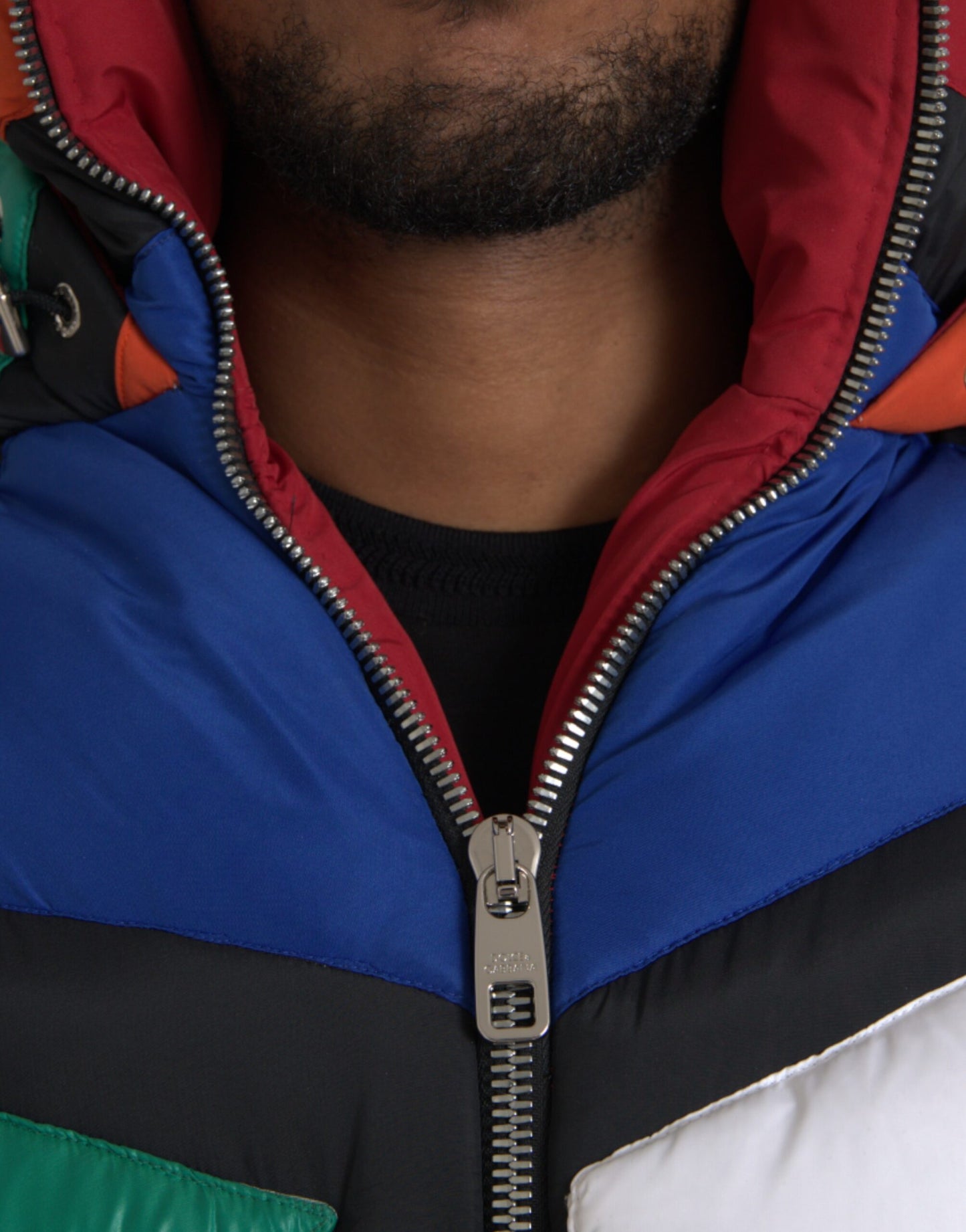 Multicolor Quilted Hooded Puffer Jacket - The Luxe Alliance