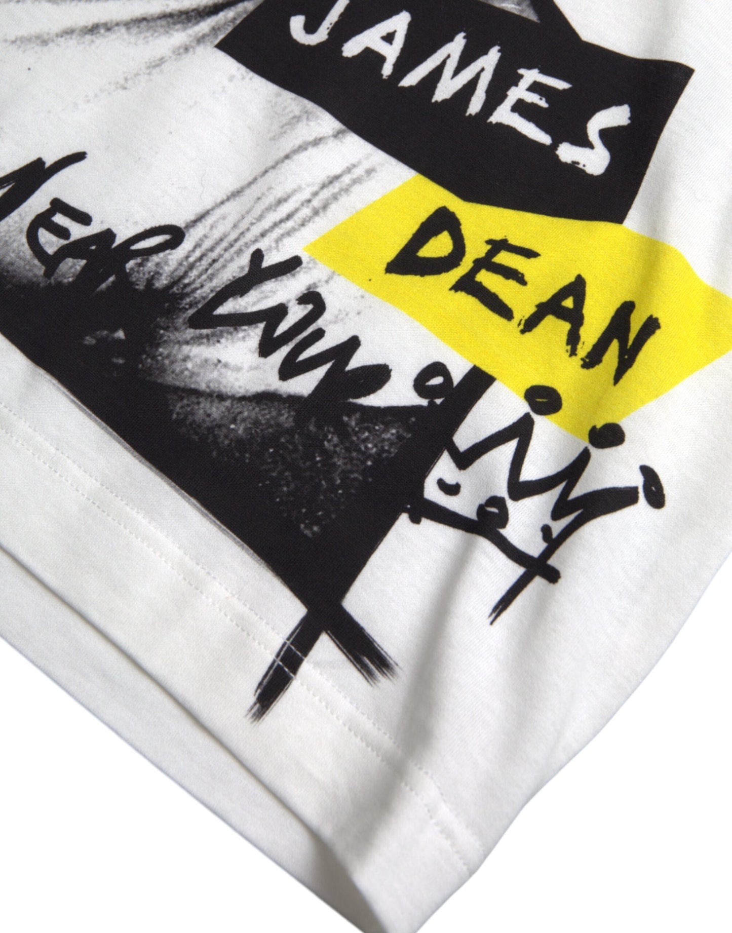 White Graphic Cotton Short Sleeves Men T-shirt - The Luxe Alliance