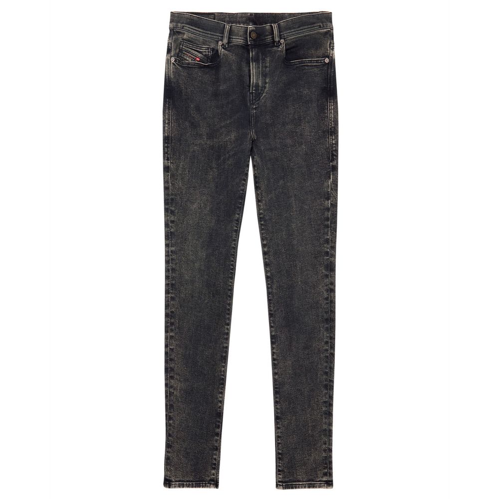 - Black Cotton Jeans & Pant