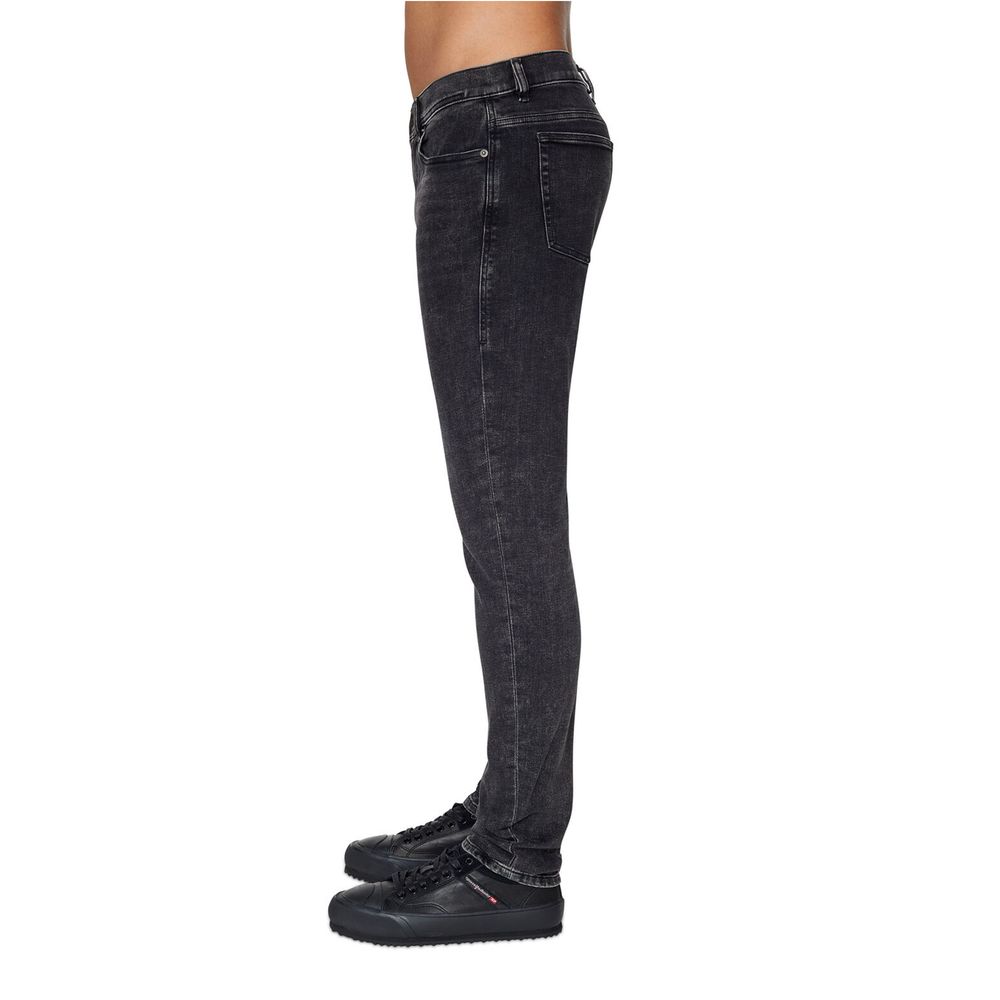 - Black Cotton Jeans & Pant