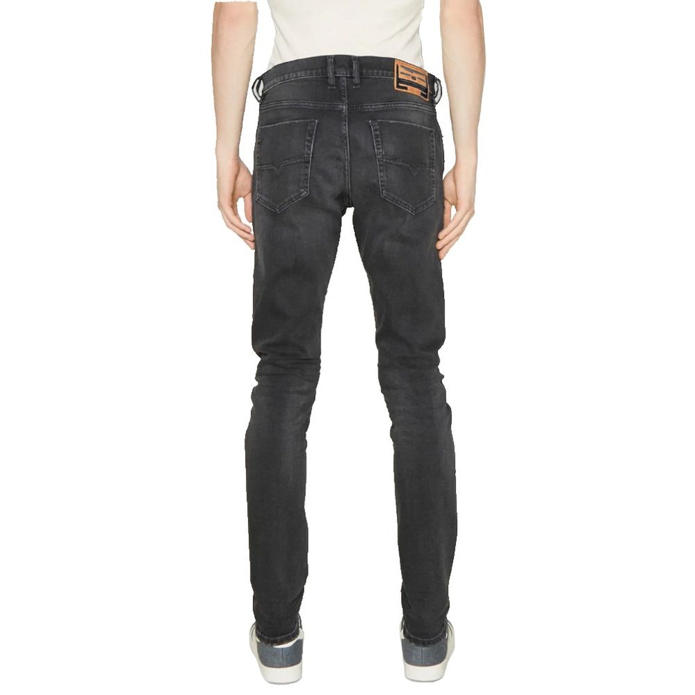 - Black Cotton Jeans & Pant