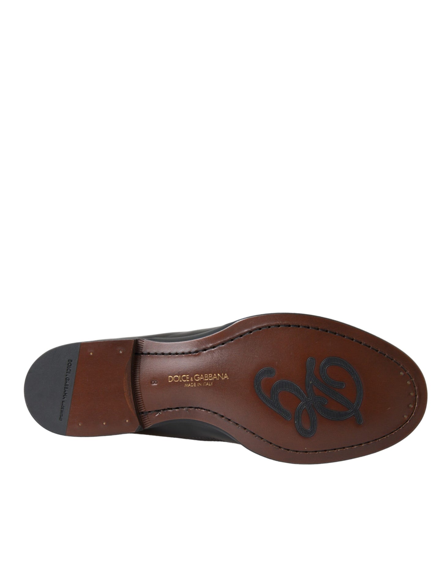 Black Brown Leather Loafer Men Dress Shoes - The Luxe Alliance