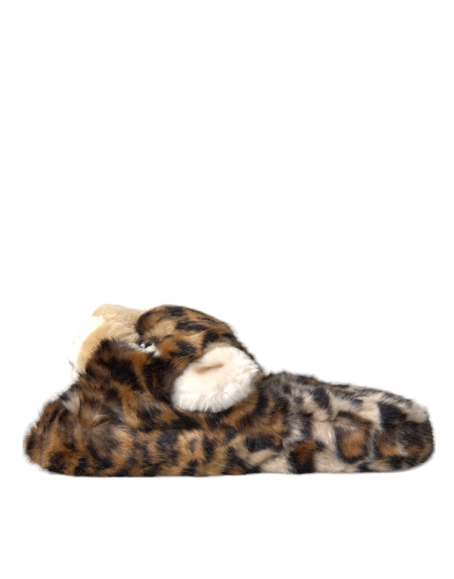 - Brown Tiger Slippers Flats Sandals Shoes