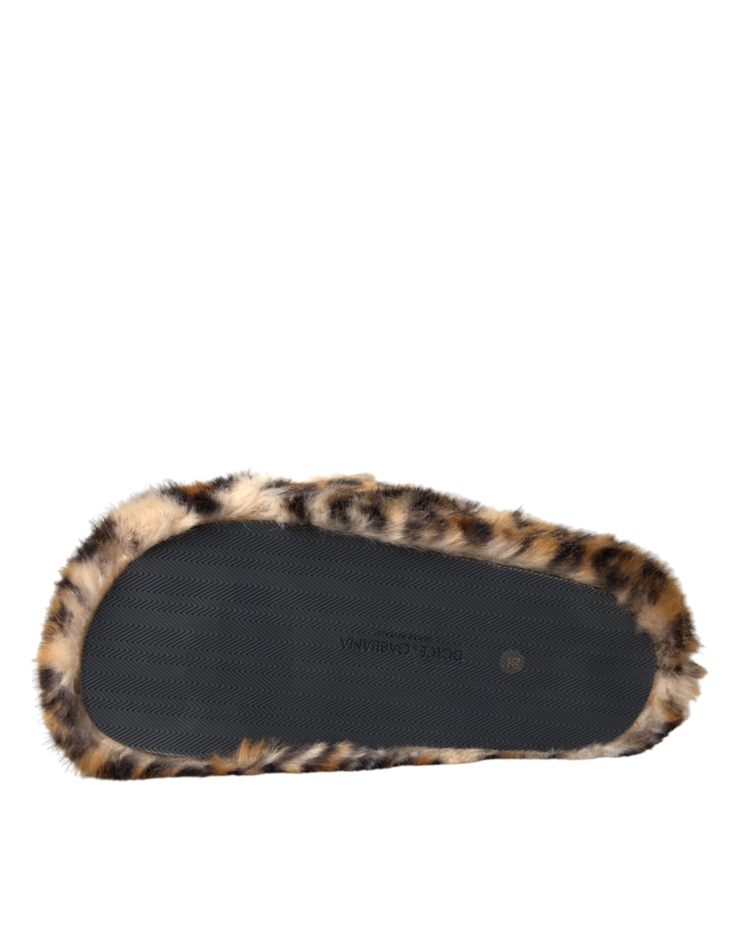 - Brown Tiger Slippers Flats Sandals Shoes