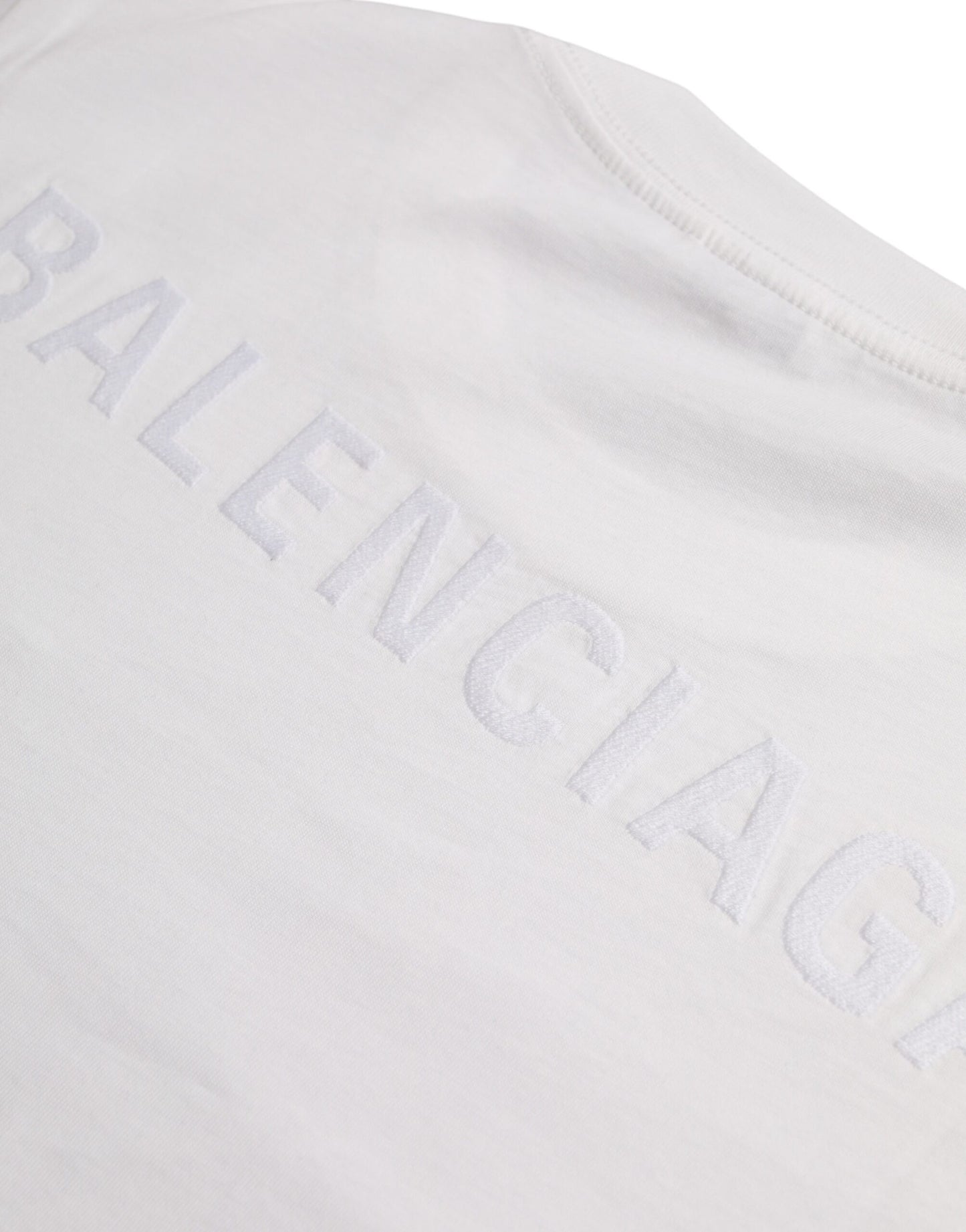 - White Cotton Crew Neck Short Sleeves T-shirt