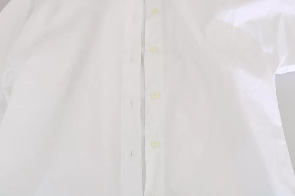 - White Collared Short Sleeve Polo Shirt Top