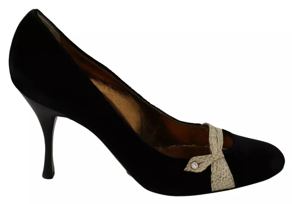 - Black Velvet Ayers High Heels Pumps Shoes