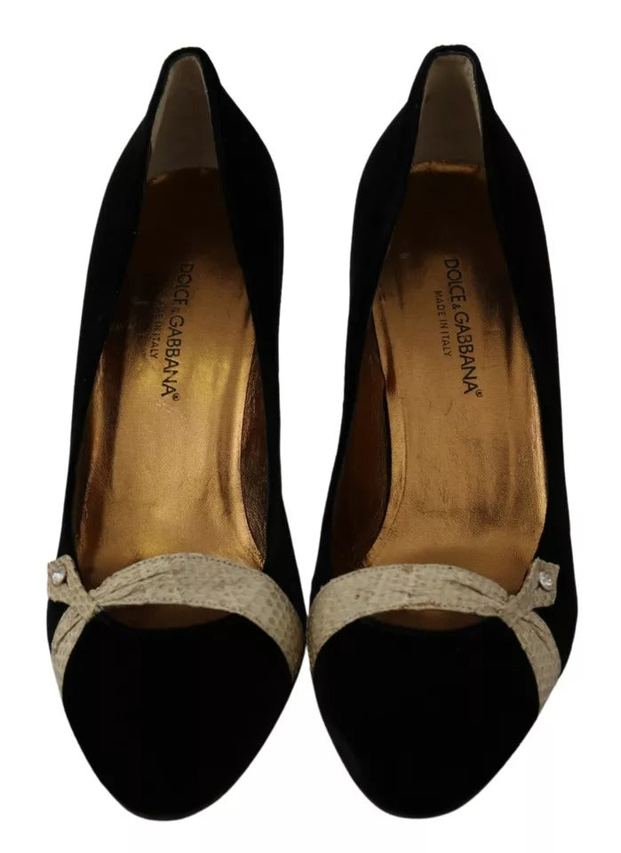- Black Velvet Ayers High Heels Pumps Shoes