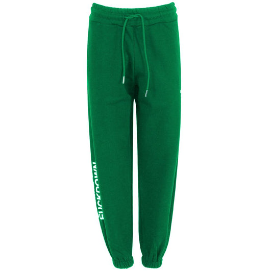 Comme des Fuckdown Green Cotton Sweat Pants