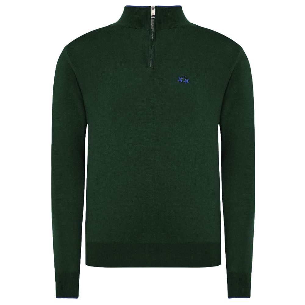 - Green Acrylic Sweater