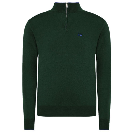 - Green Acrylic Sweater