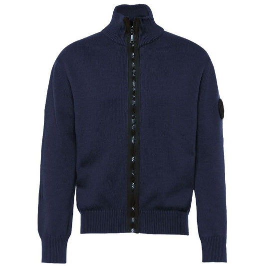 - Blue Cotton Sweater