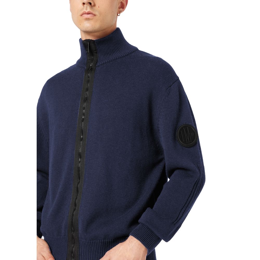 - Blue Cotton Sweater