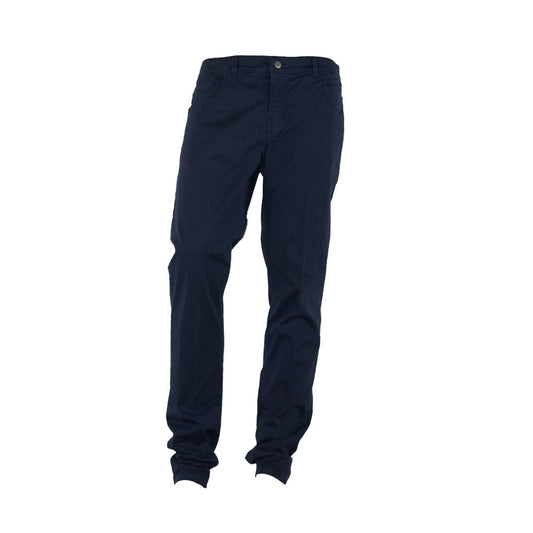 - Sophisticated Summer Cotton-Blend Trousers