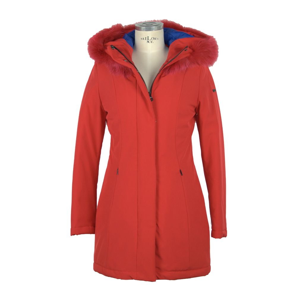 RefrigiWear Women’s Soft-Shell Parka – Pink – Polyester Blend