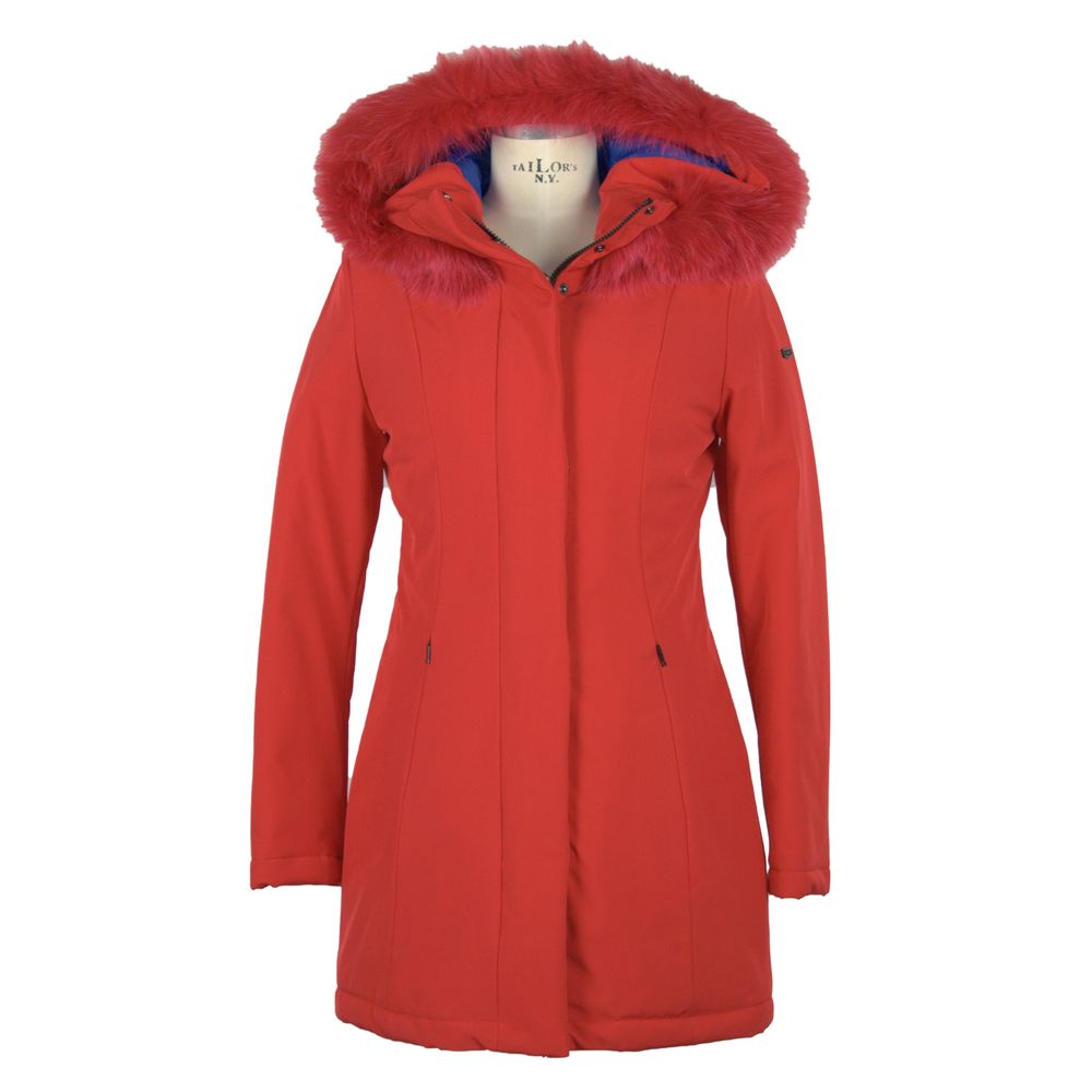 RefrigiWear Women’s Soft-Shell Parka – Pink – Polyester Blend