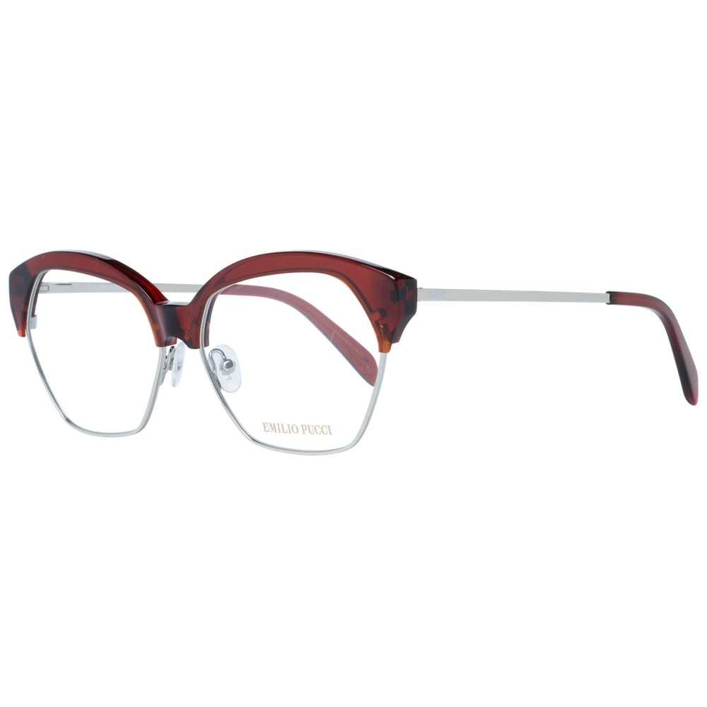 Emilio Pucci Women's Optical Frames – Red Butterfly Design