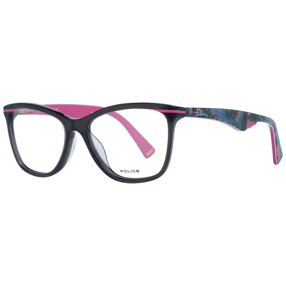 Police Women’s Multicolor Optical Frames – Trapezium Style