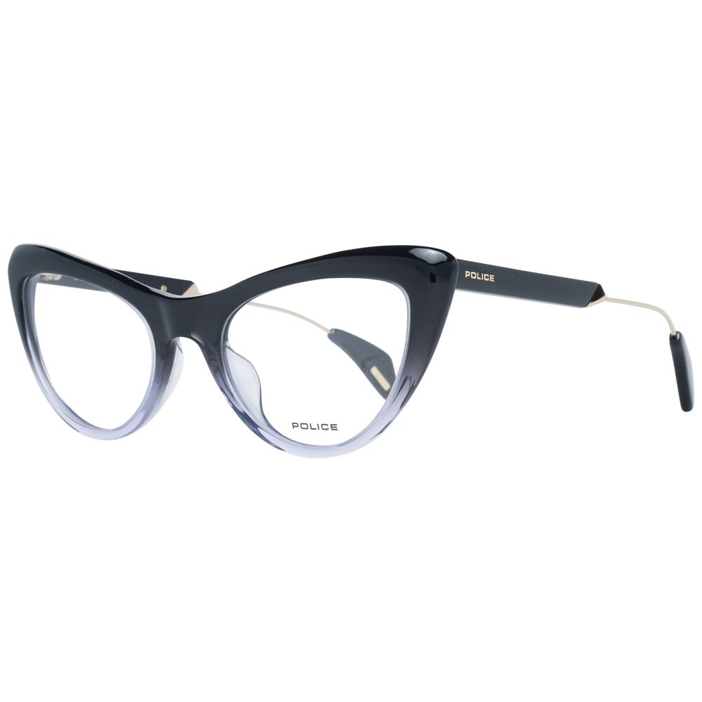Police Women's Optical Frames – Black Full-Rim, 50mm