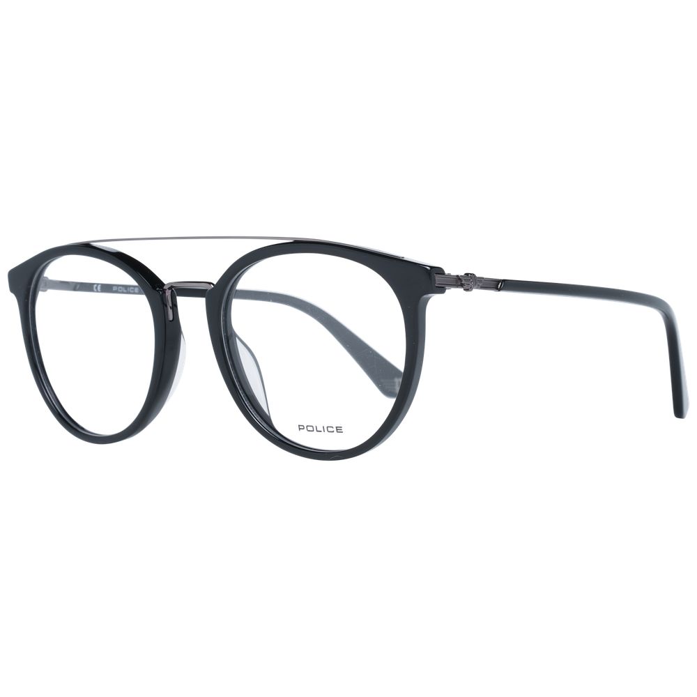 Police Black Men’s Optical Frames – Classic Aviator Style