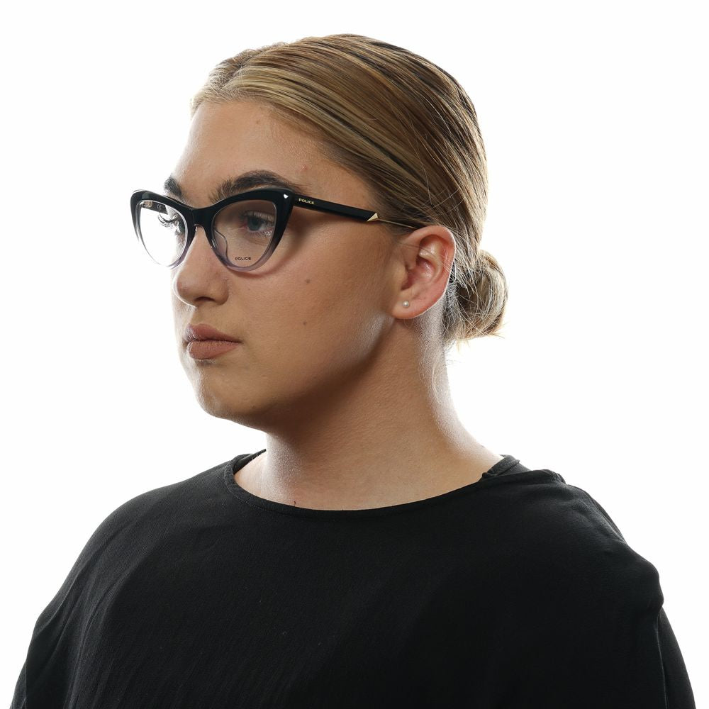 Police Women's Optical Frames – Black Full-Rim, 50mm