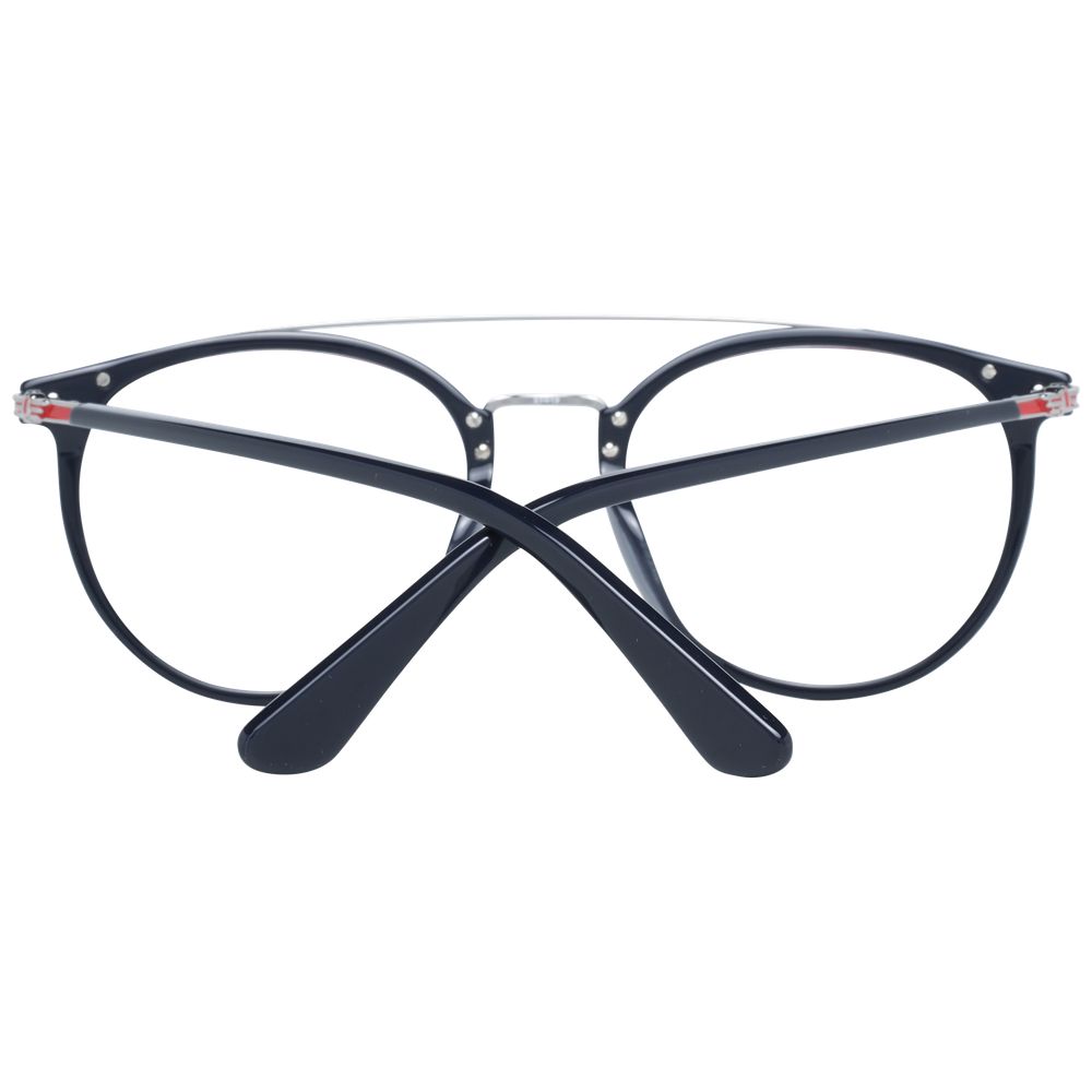 Police Blue Men’s Optical Frames – Round Full-Rim, 51mm