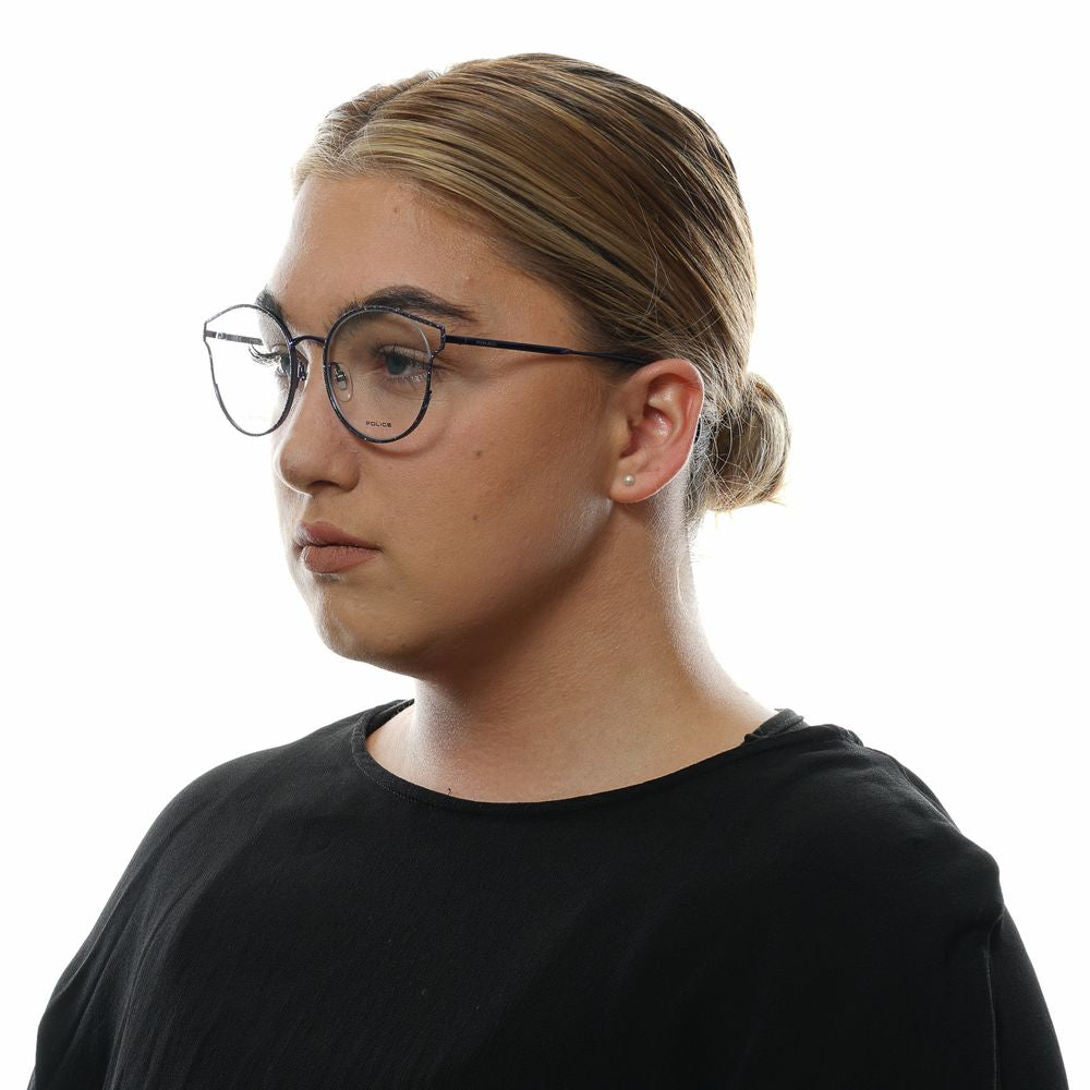 Police Blue Women Glasses Frame