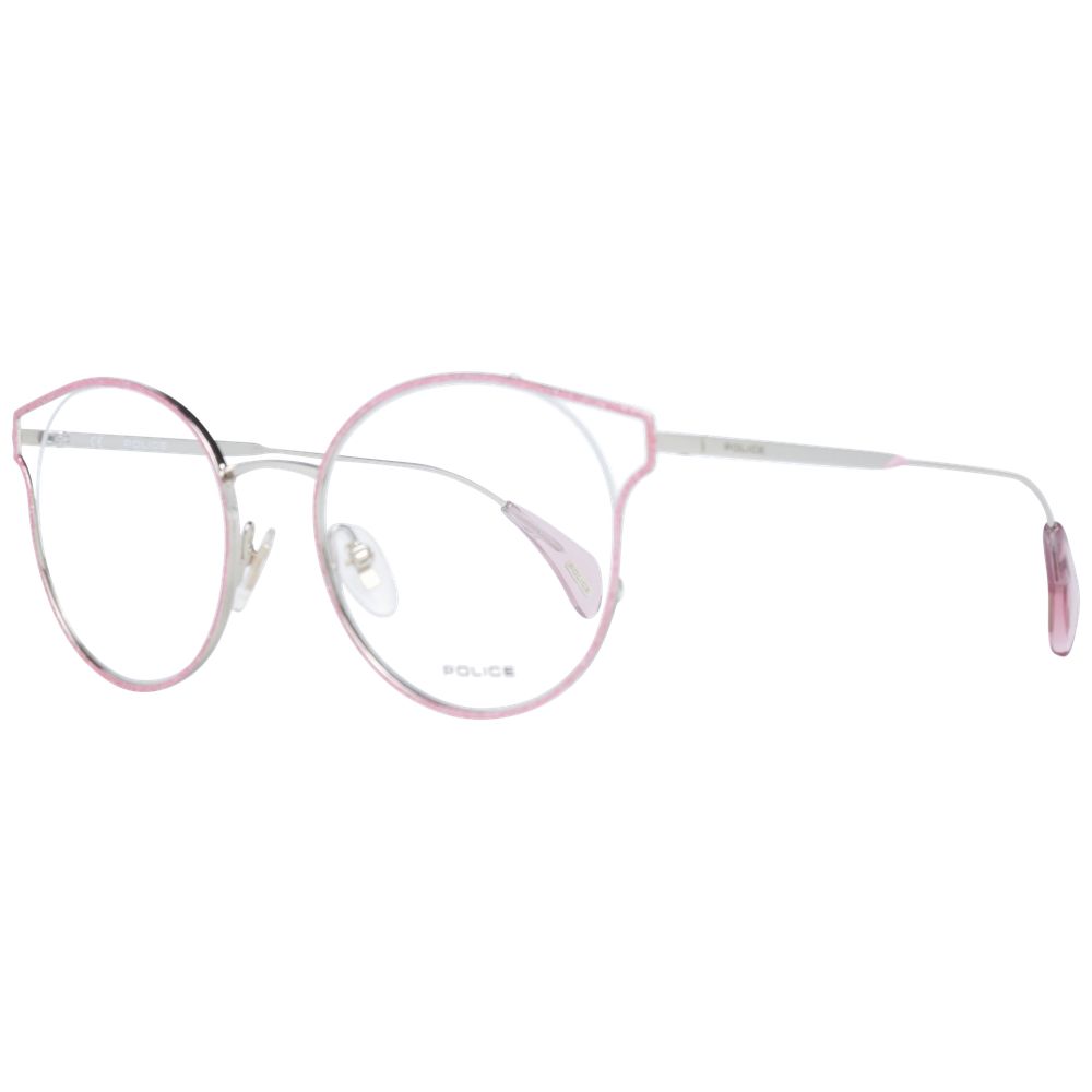 Police Women’s Optical Frames – Rose Round Frame, 50mm