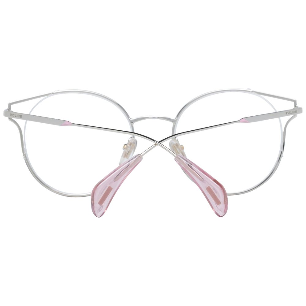 Police Women’s Optical Frames – Rose Round Frame, 50mm