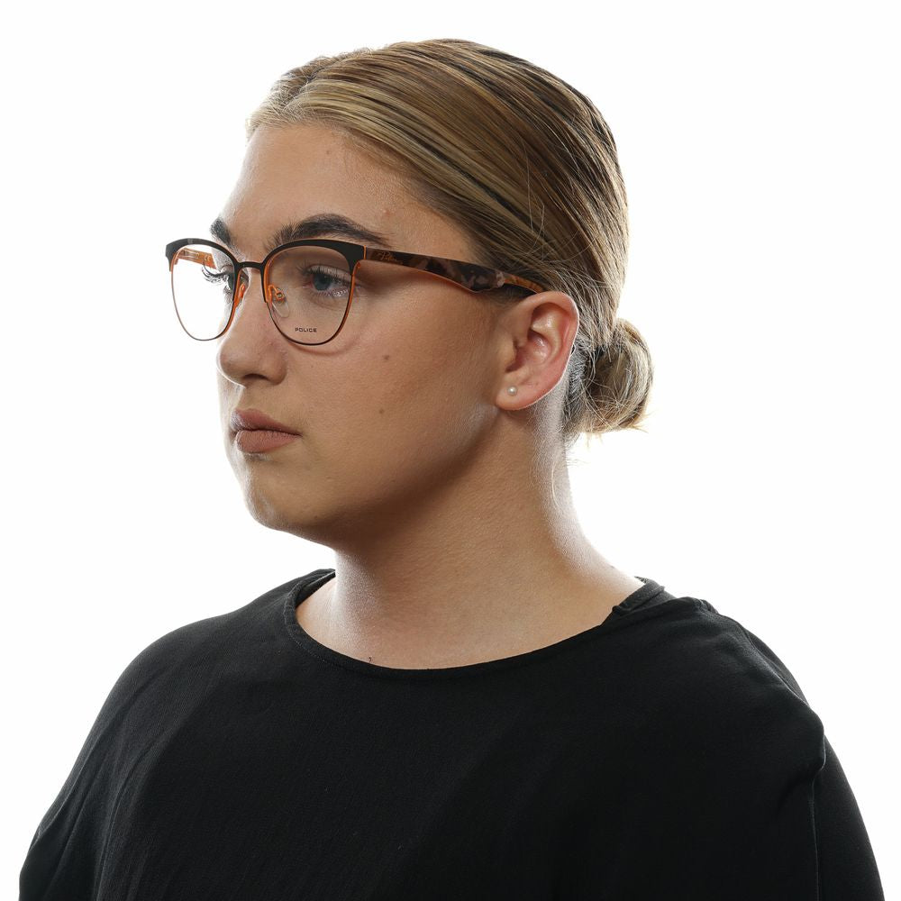 Police Brown Women’s Optical Frames – Butterfly Full-Rim, 51mm