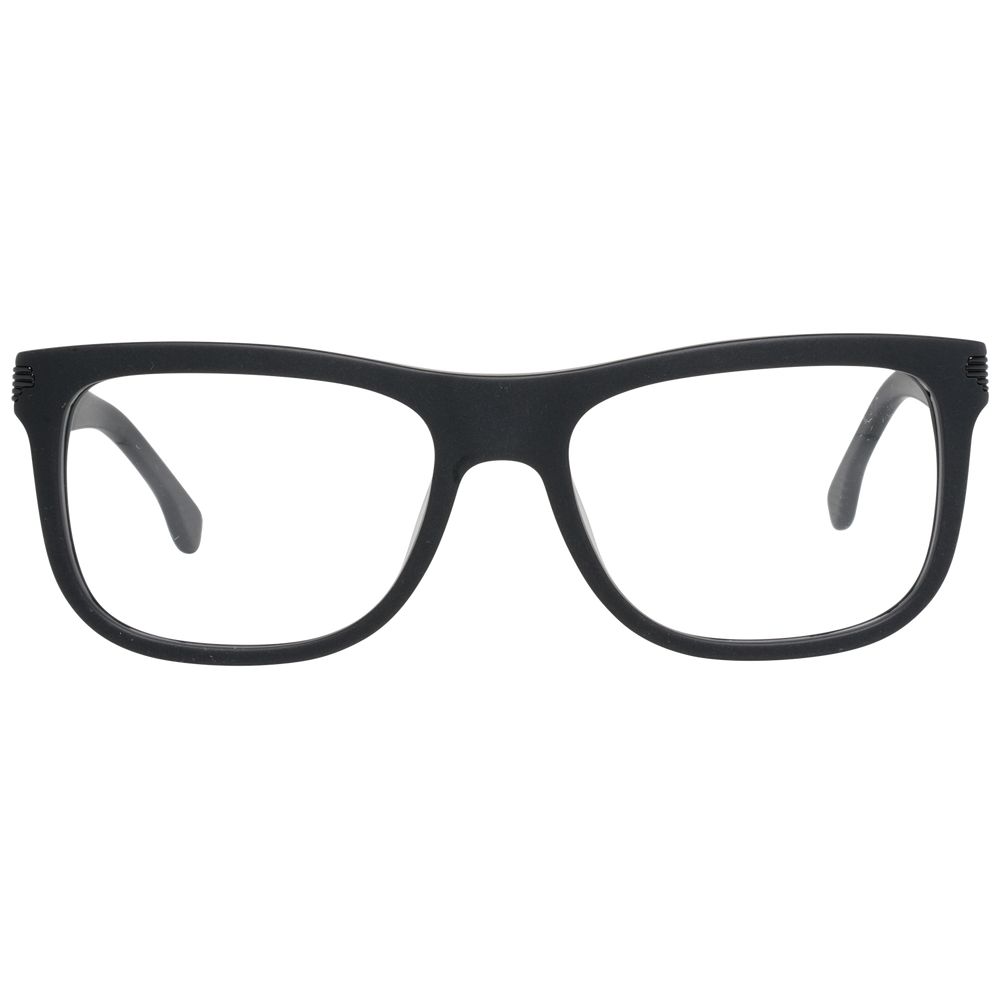 Lozza Black Men’s Optical Frames – Square Full-Rim, 51mm