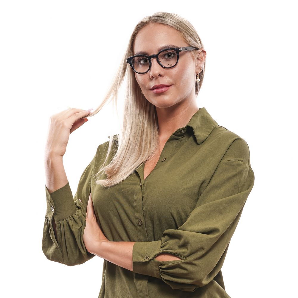 Lozza Blue Unisex Optical Frames – Stylish Square Full-Rim Design