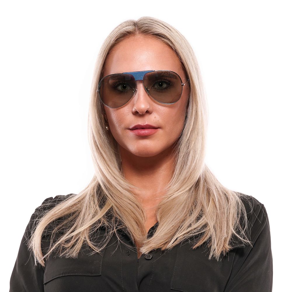 Police Blue Women Sunglasses - Bold Urban Style for Confident Individuals