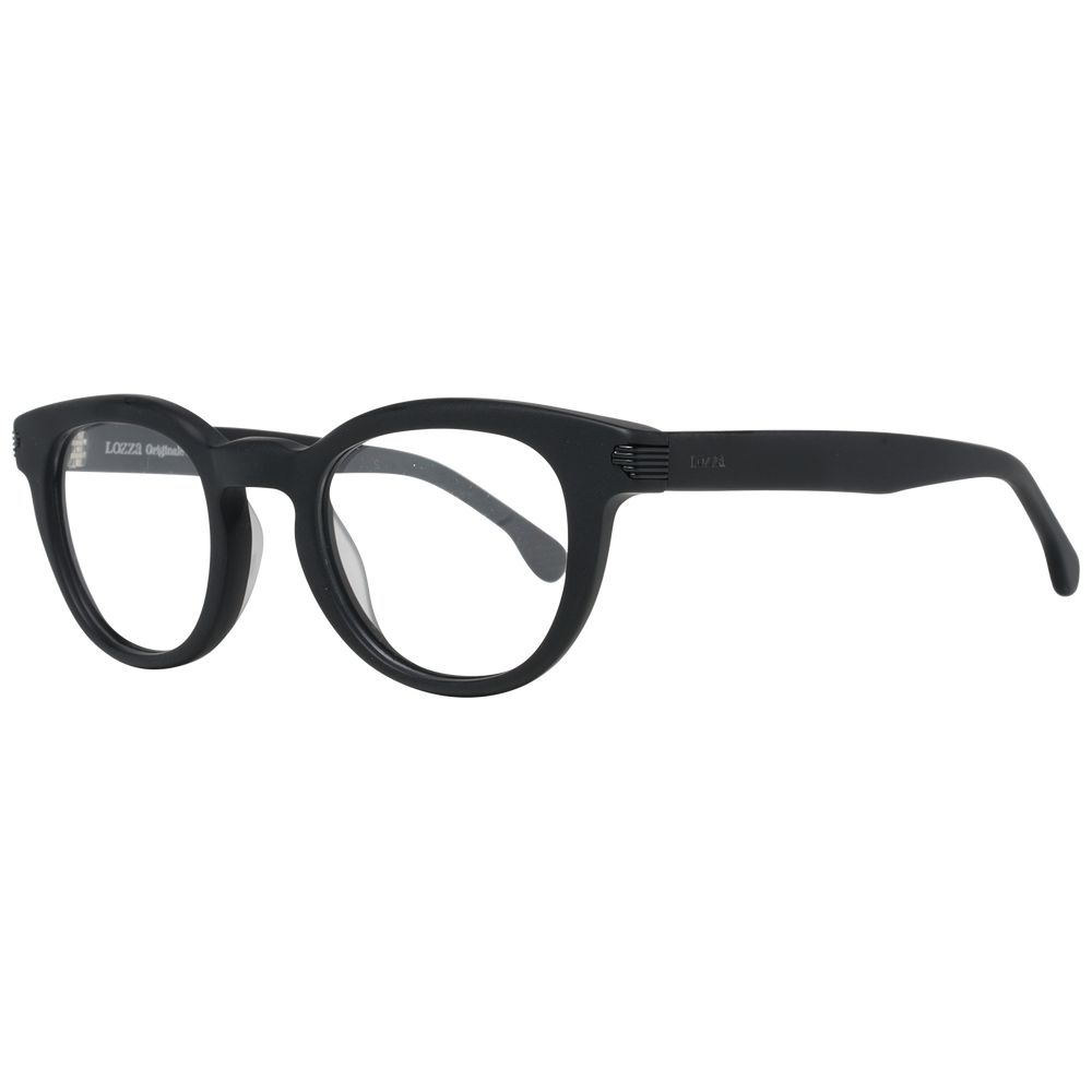 Lozza Black Unisex Optical Frames – Stylish Square Full-Rim
